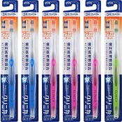 クリニカハブラシ フラットカット3列 ふつう 6本パック