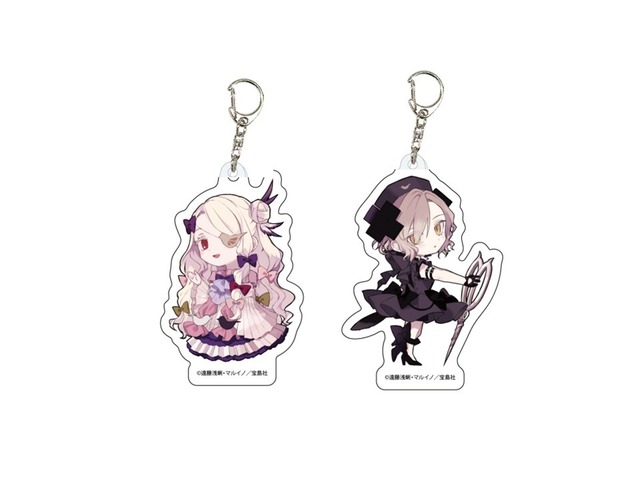 ミニキャラアクリルキーホルダーA／朗読劇 魔法少女育成計画double shadow
