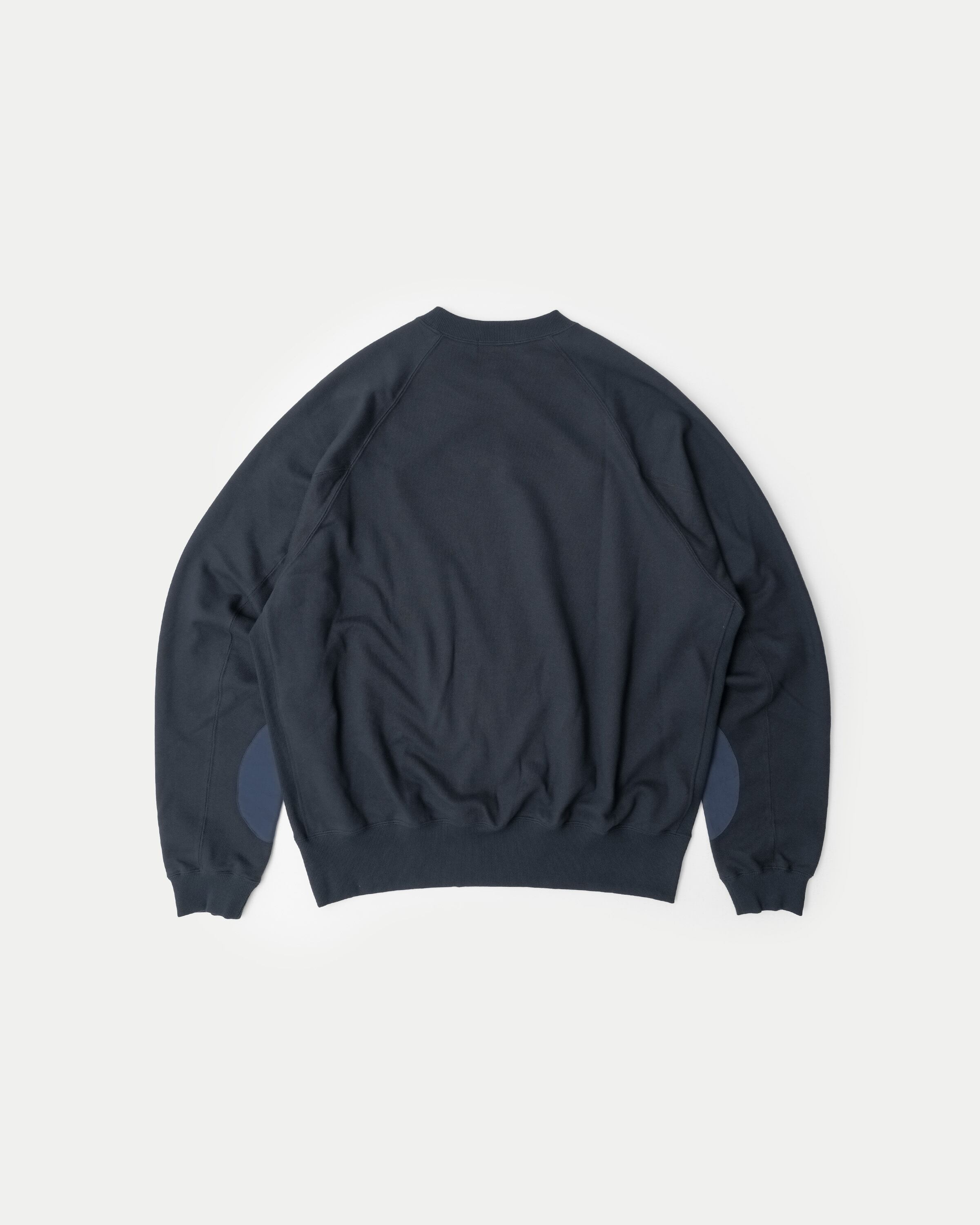 Wrist Patch Urake Sweatshirt / NAVY［goyemon general gadget 