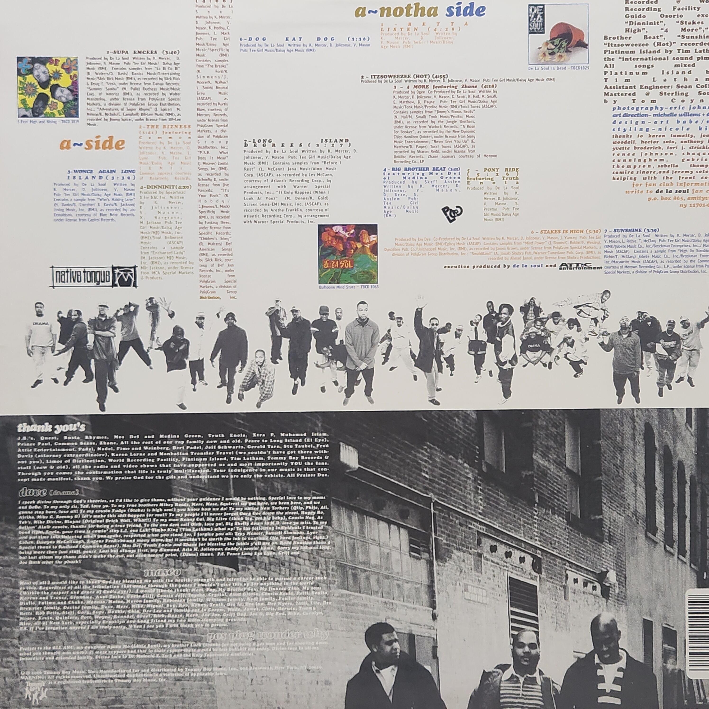 De La Soul / Stakes Is High [TB 1149] - 画像2