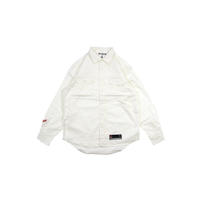 Long Sleeves Work Shirt [OFF WHITE]