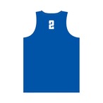 【SPALDING】ビーチバレータンクトップ　ブルー　番号２入り