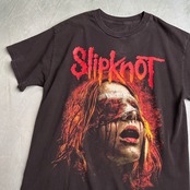SlipKnot スリップノット バンドTシャツ 両面プリント 黒 半袖 Tシャツ