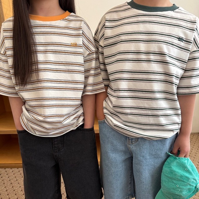 【予約】multi stripe  T/ our（junior）