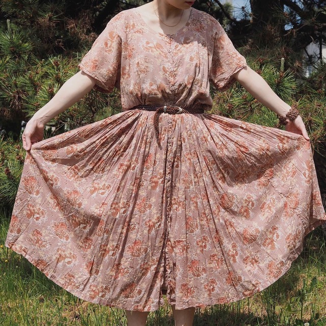 AMERICA 1990’s cotton one piece