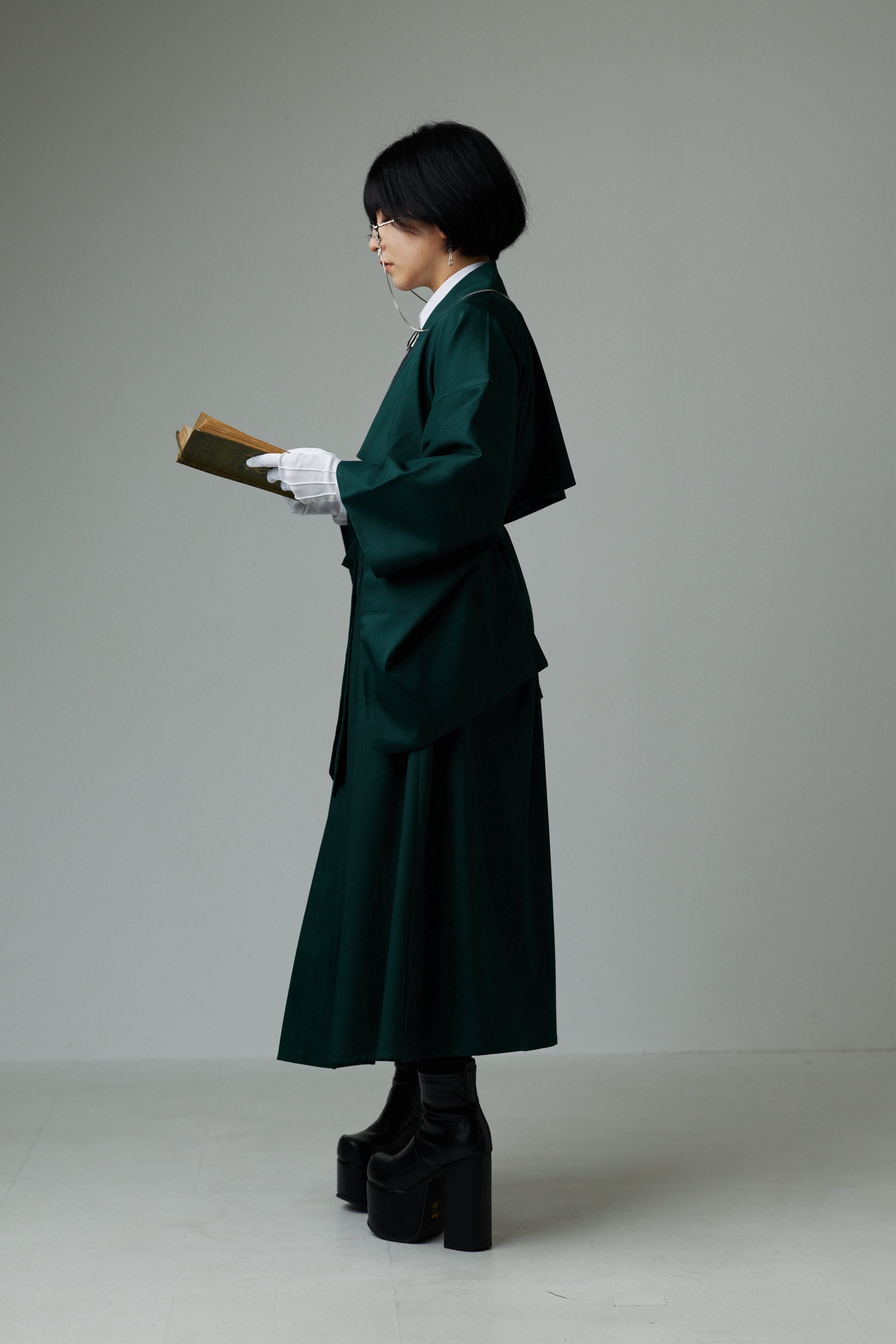 袴スカート 深緑 | MISAMARU