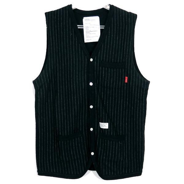 WTAPS 09AW LOUNGE/VEST.BUTTON.WCS 092MADT-KNM07 サイズL ダブル ...