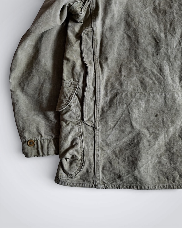 1940s~ HAND PAINTED MEMORIAL HUNTING JACKET