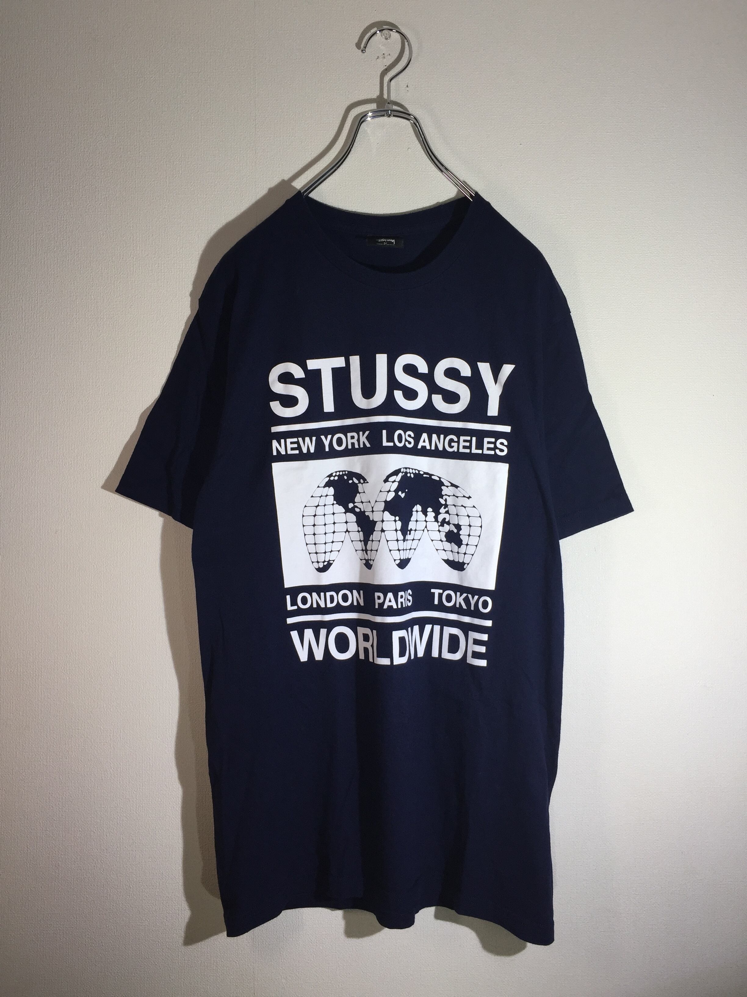 stussy ロゴデザインTシャツ ロゴプリント | 古着屋 KafuCa