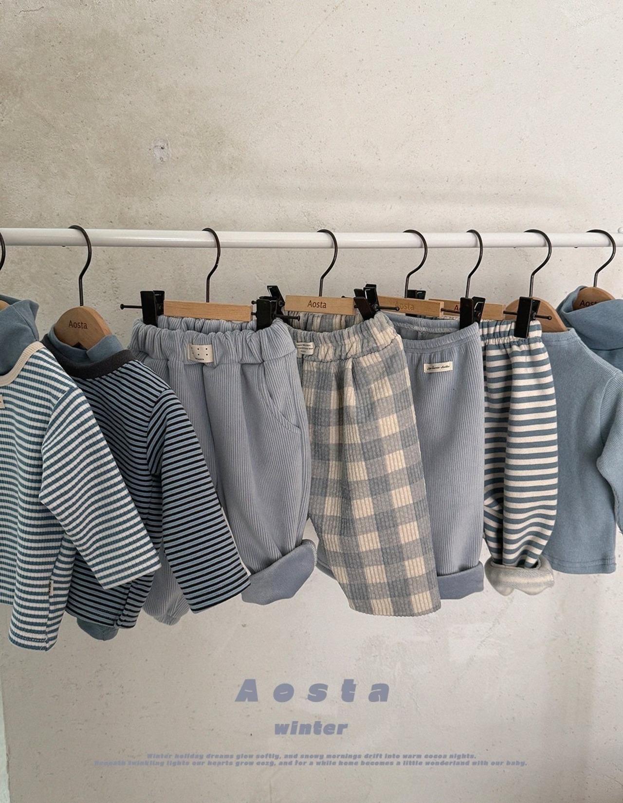 【Aosta】 プラウドT／ブルー（70–110cm）2025冬 - 11