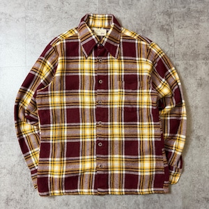 ～70's ENDURO Acrylic Flannel Shirt USA 90年代 アメリカ アクリル フランネルシャツ ヴィンテージ ビンテージ  TT2026-0054