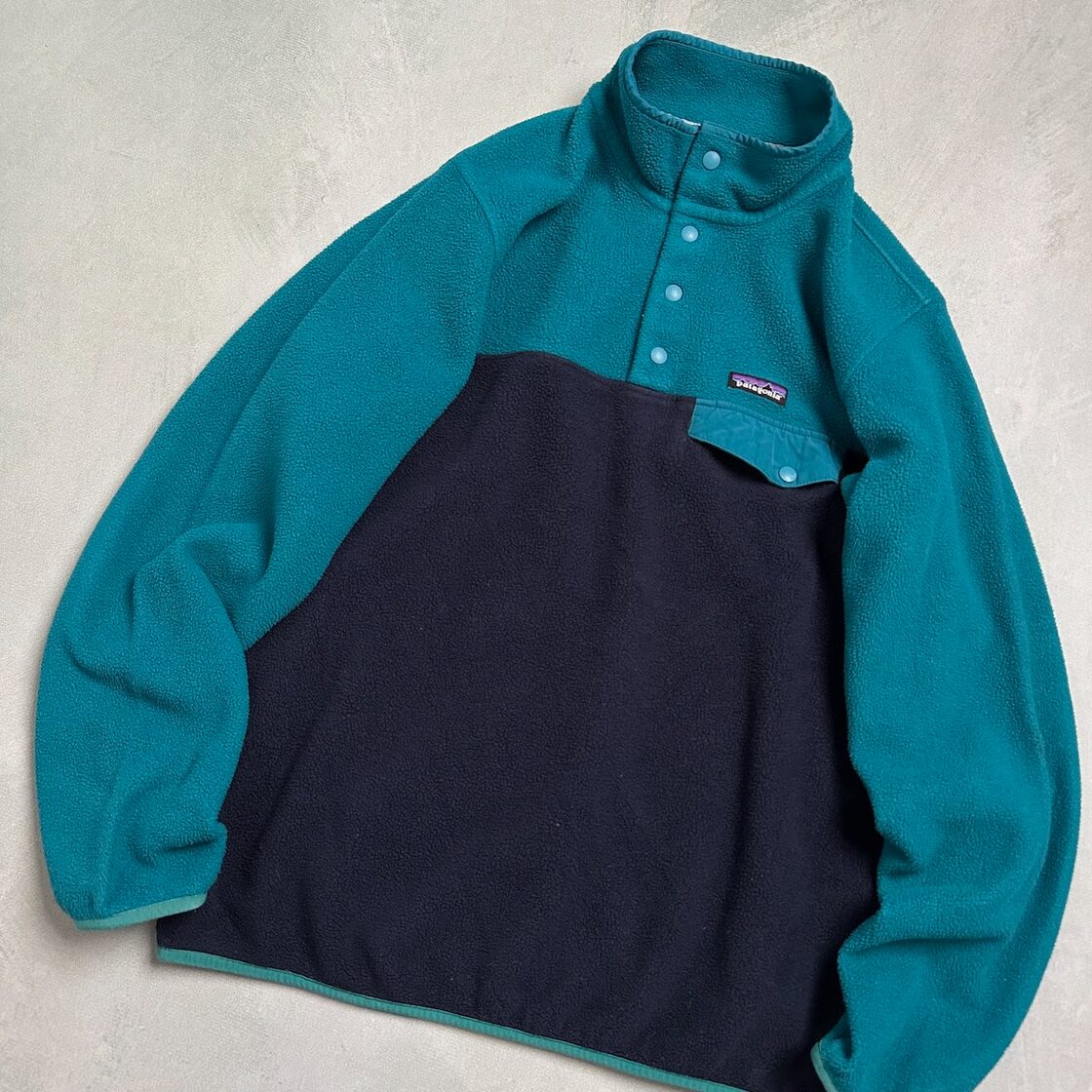 patagonia 17年製 シンチラフリース スナップT パタゴニア ハーフ 