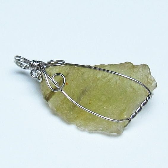 リビアングラス ペンダント 一点物 メール便可 112-13804