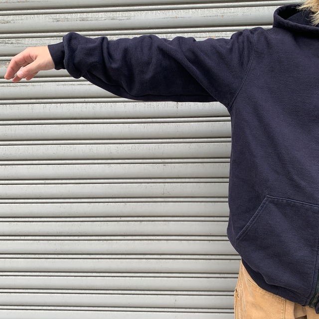 carhartt カーハート ジップパーカー レギュラーフィット ネイビー M