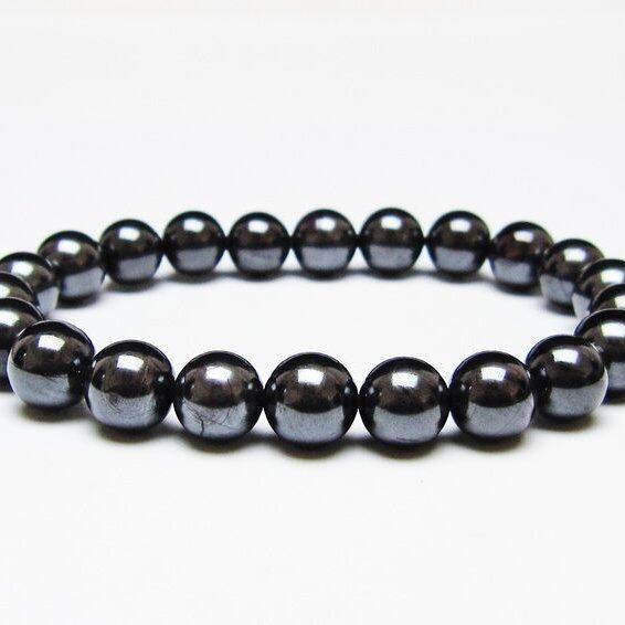 スギライト ブレスレット 9mm ブラックスギライト ブレスレット ブレス 一点物 メール便可 [M便 1/10] 111-47194