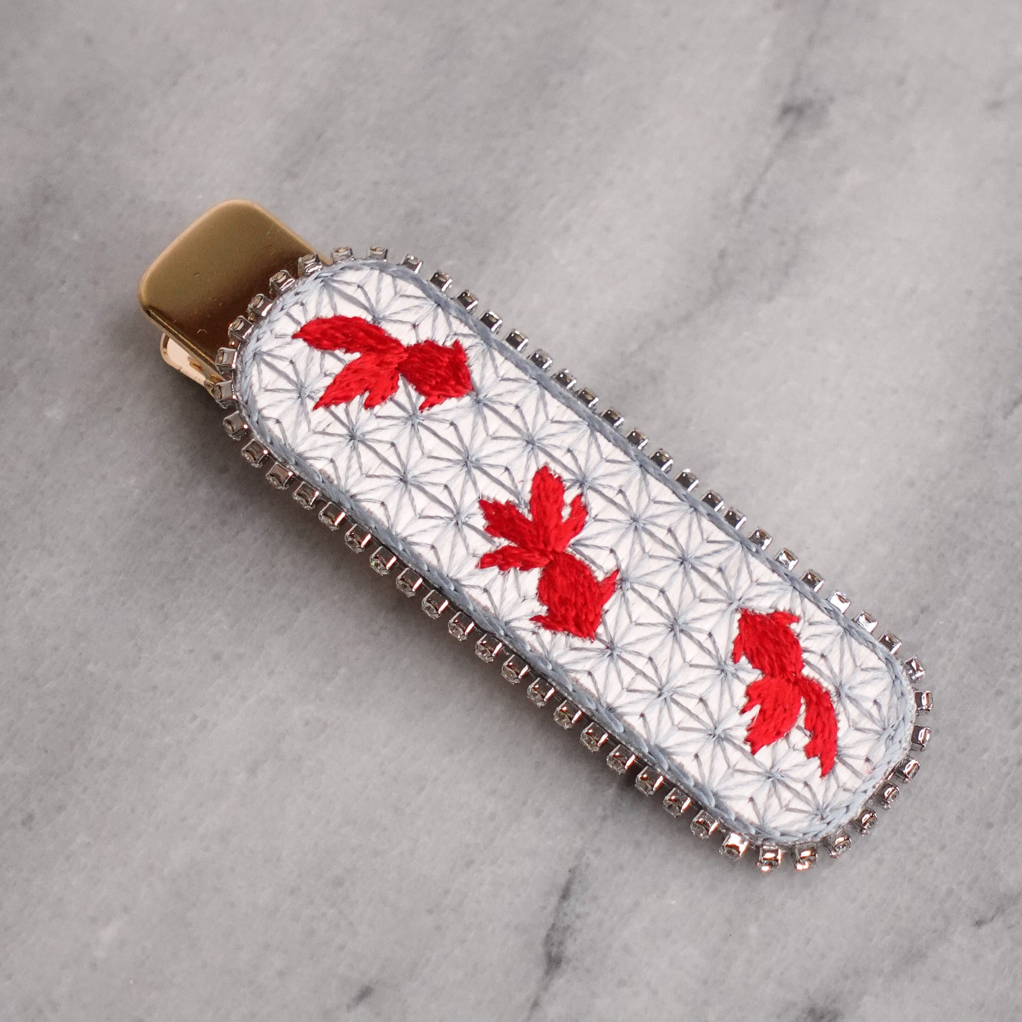 【金魚】無垢 清水麻の葉/【Goldfish】Muku Kiyomizu Asa-no-ha <HairC-0007>