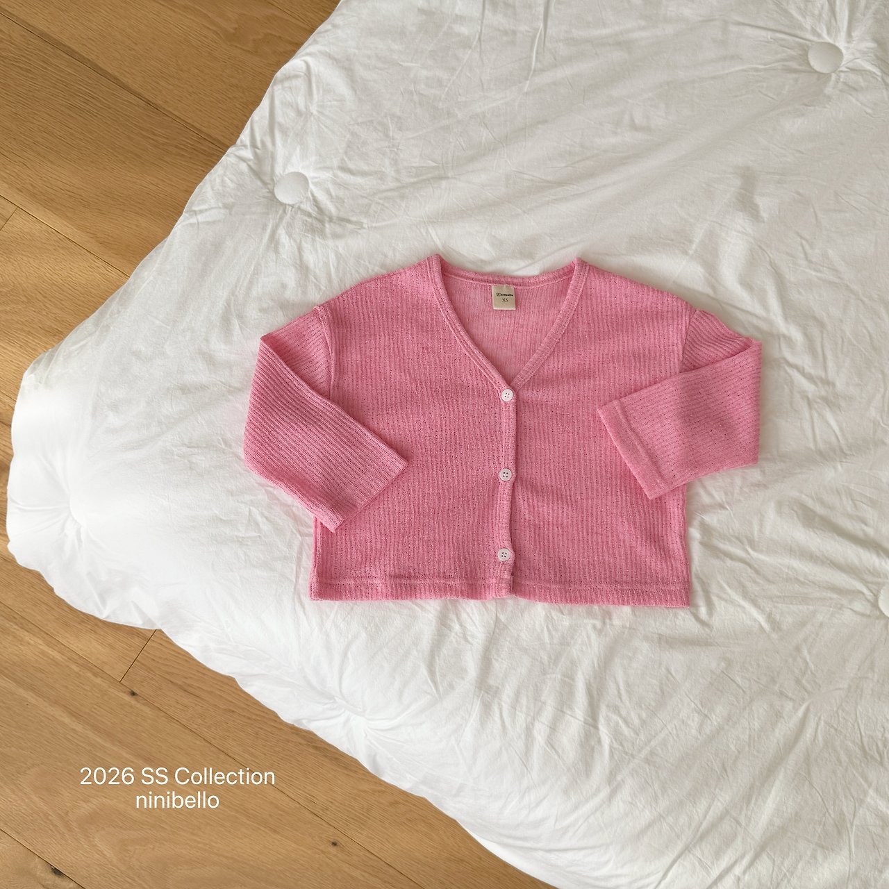 [ninibello] Slush Rouge Cardigan / [니니벨로] 슬러시루즈가디건