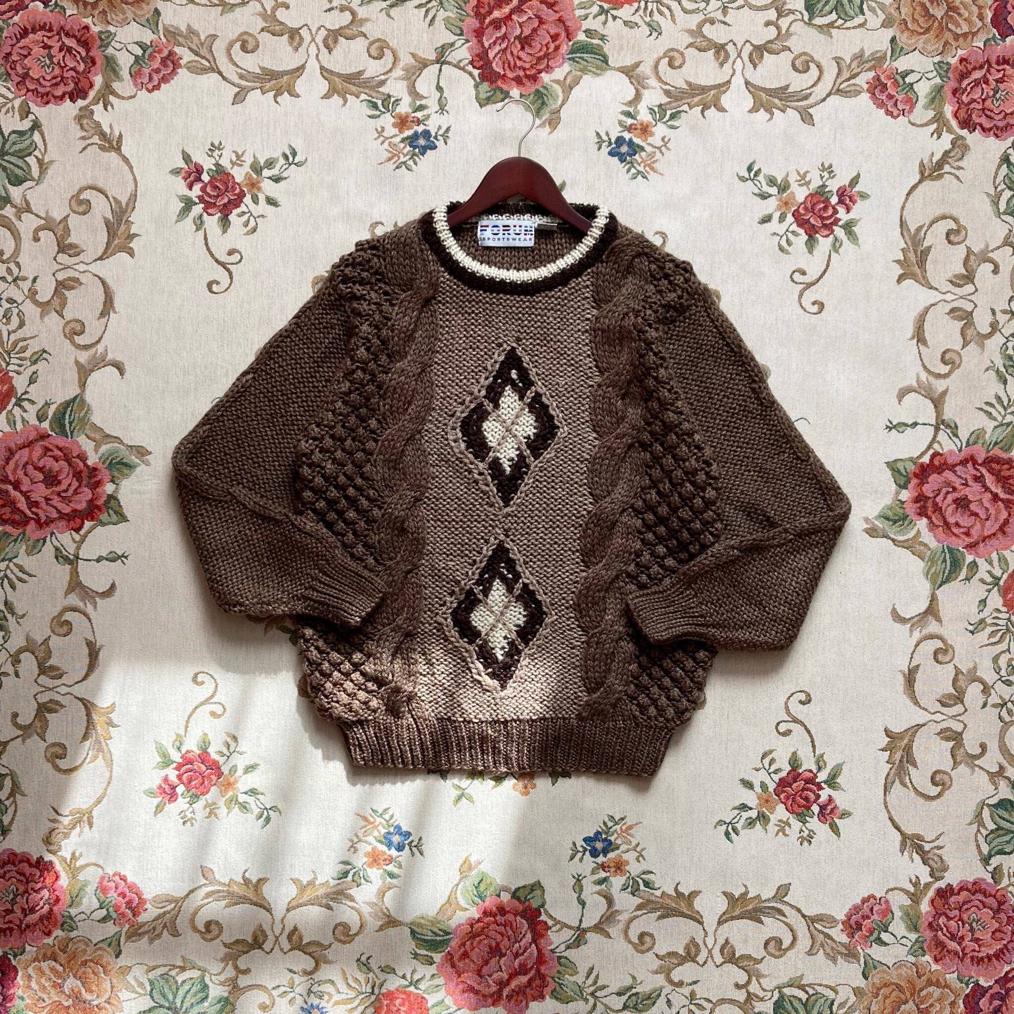 vintage low gauge knit