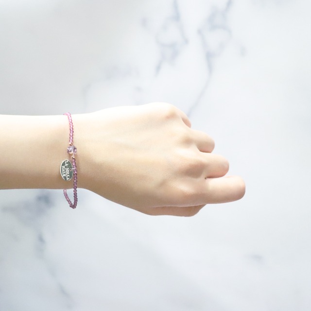 【Open the Jewelry Box!】ロードライトガーネット×ガーデンアメシスト ブレスレット