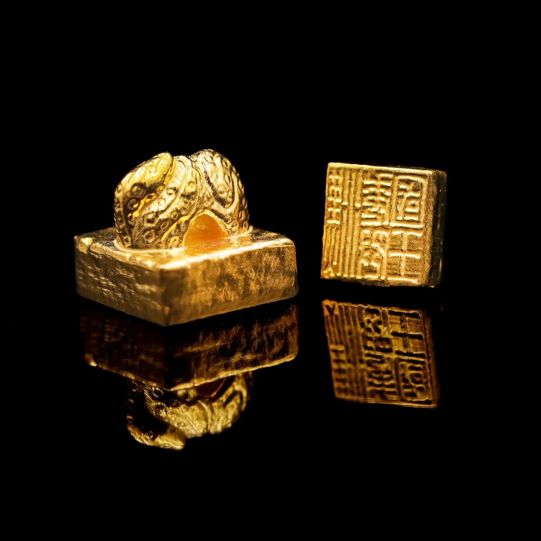純金製「漢委奴国王」金印 約8g【JUNGOLD】 | JUNGOLD【純金の世界】