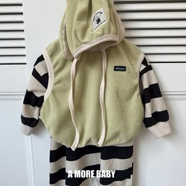 《予約》A more baby ¨ terry vest ¨ 26spring