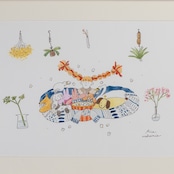 < Riie ／ ワカイリエ > 原画「みんな抱きしめセーター」