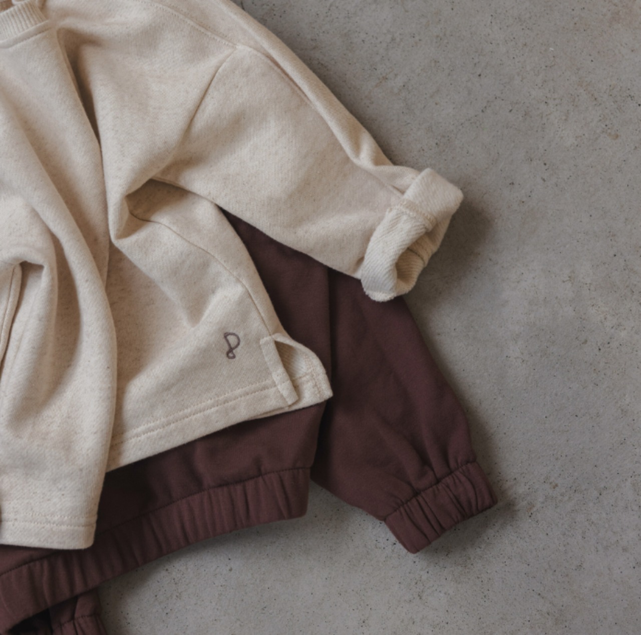 Phil&Phae　Loose sweater l/s linen-blend essential - natural