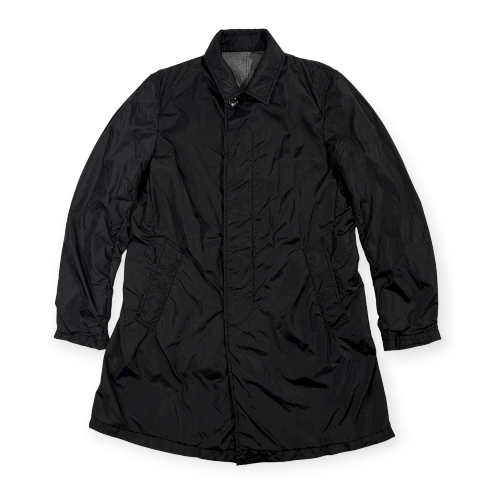 PRADA Early 2000s Cotton Nylon Hybrid Trucker Jacket | PAY ID