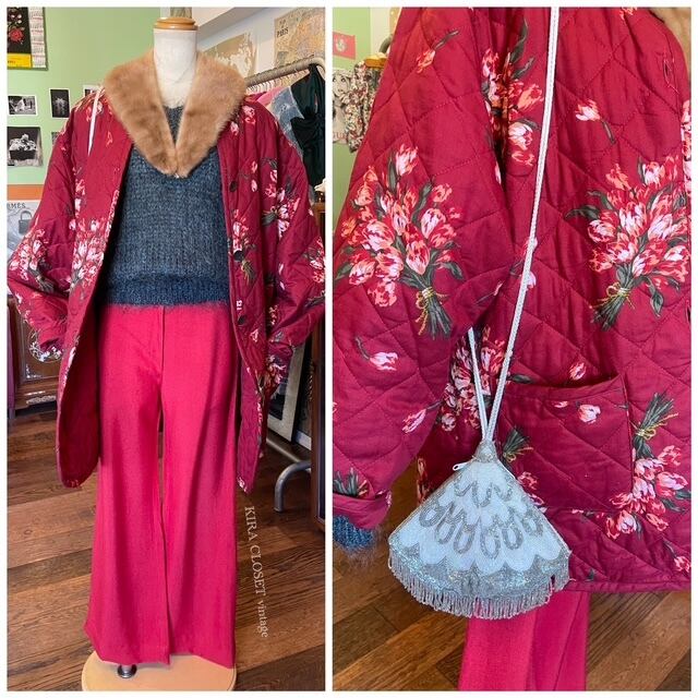 フランス最高毛皮ブランド【レヴィオン】ブルーMINKFURリバーシブルZIPJK