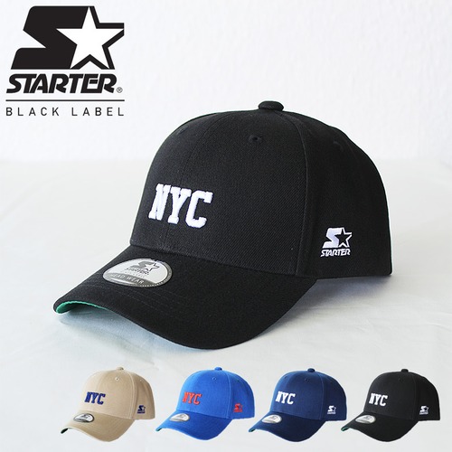 【st-cap004】STARTER BLACK LABEL スターター Low CAP ローキャップ 6パネル NYC ニューヨーク メンズ レディース キャップ ユニセックス スケート スケーター ストリート