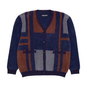 GX1000 / BRUSHED CARDIGAN / NAVY : M