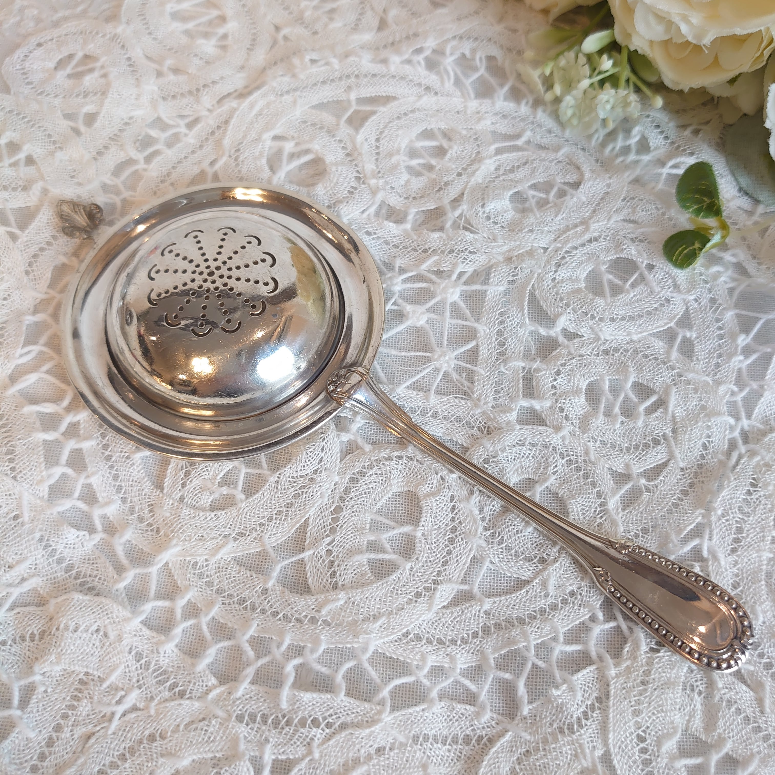 ピュイフォルカ puiforcat ティーストレーナー | アンティークショップ