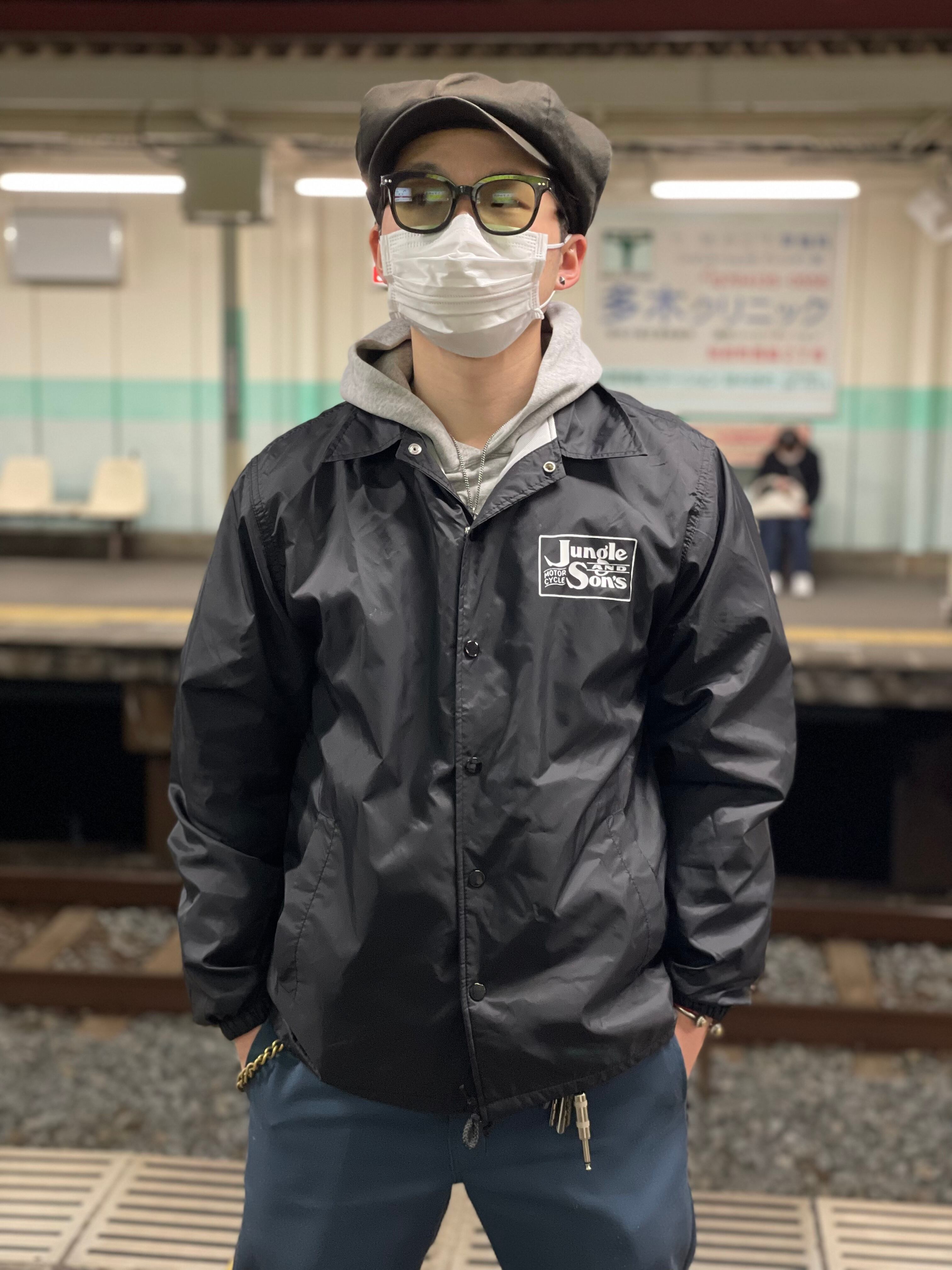 Coach Jacket 【Black】 | Jungle & son's