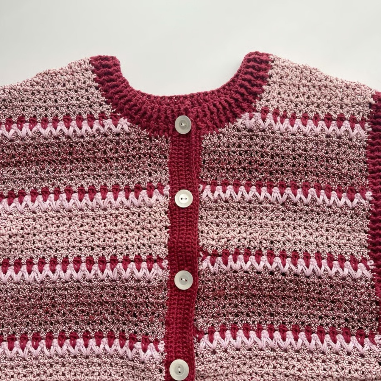 [Pattern] ジグザグボーダーベスト
