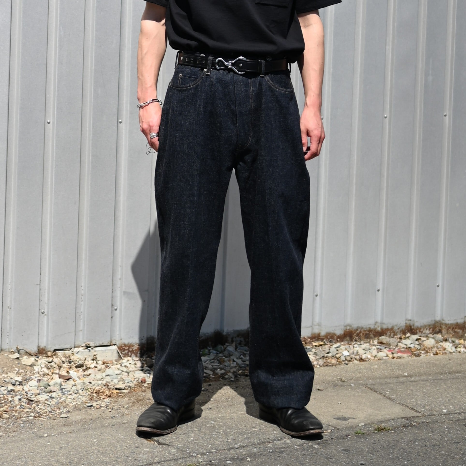 OLD JOE / BELTLESS WAIST JEAN TROUSER