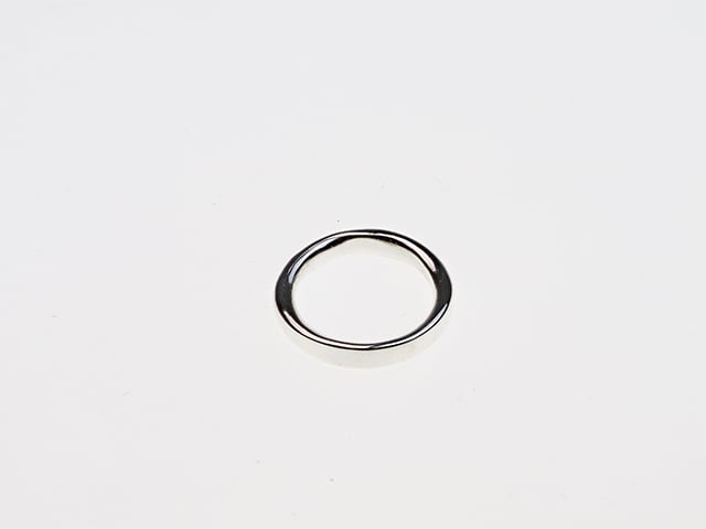 R-026 Round Knock リングM | WAKAN SILVER SMITH online store