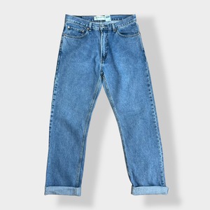 【LEVI'S】505 REGULAR FIT デニム ジーパン ジーンズ テーパード ジッパーフライ W33 L34 リーバイス レギュラーフィット US古着