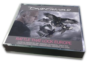 NEW DAVID GILMOUR  RATTLE THAT LOCK EUROPE 　2CDR+1DVDR  Free Shipping