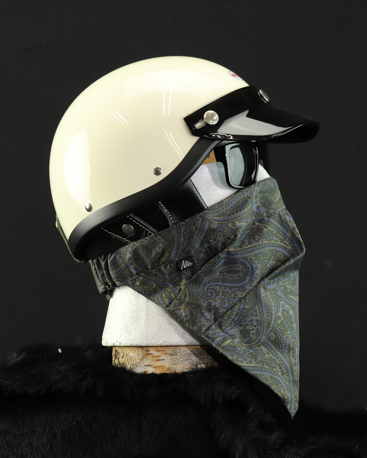 ROBIN FACEMASK /ペイズリーグリーン