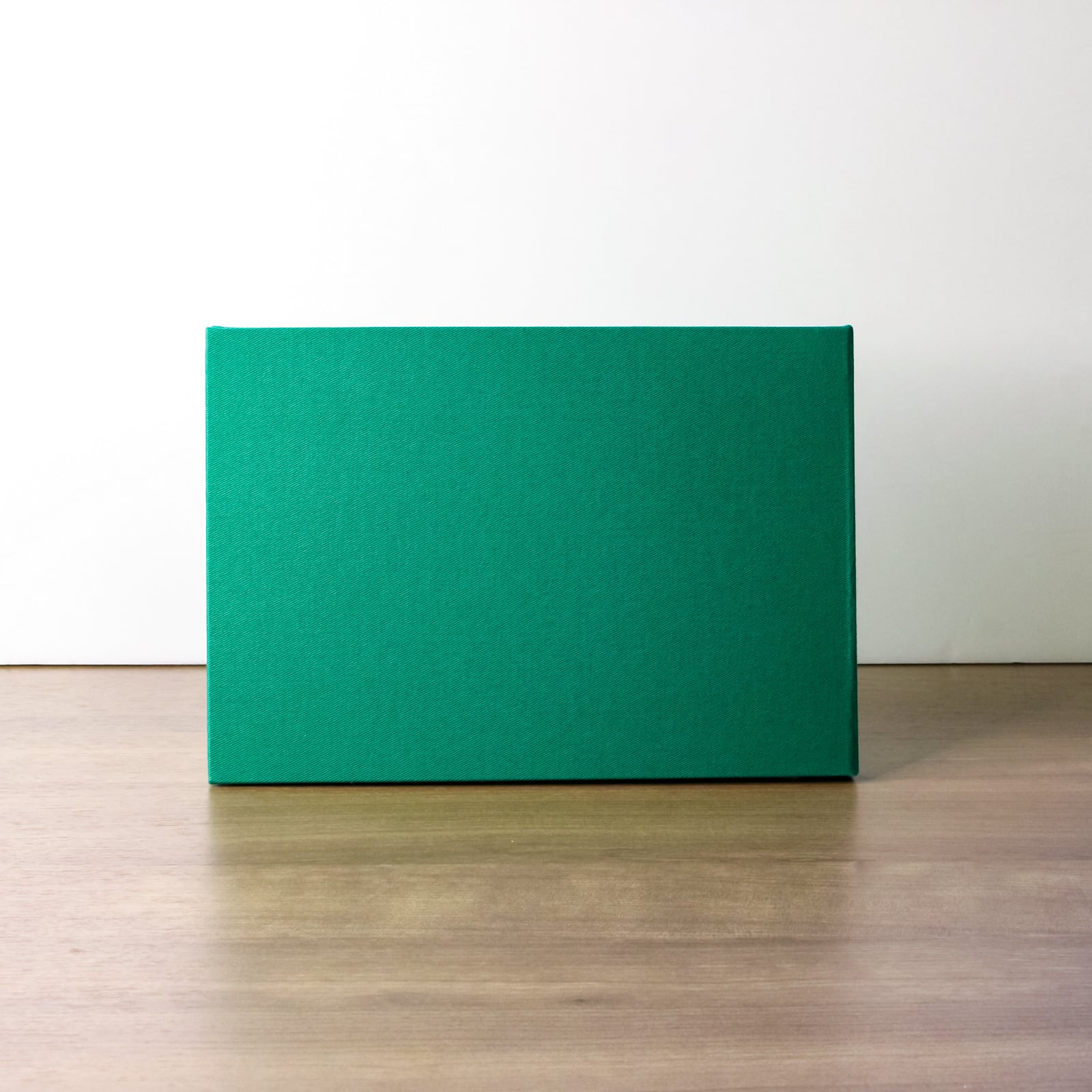 切り絵御朱印帳】カラー 無地 グリーン / 書置き御朱印の保管 御朱印