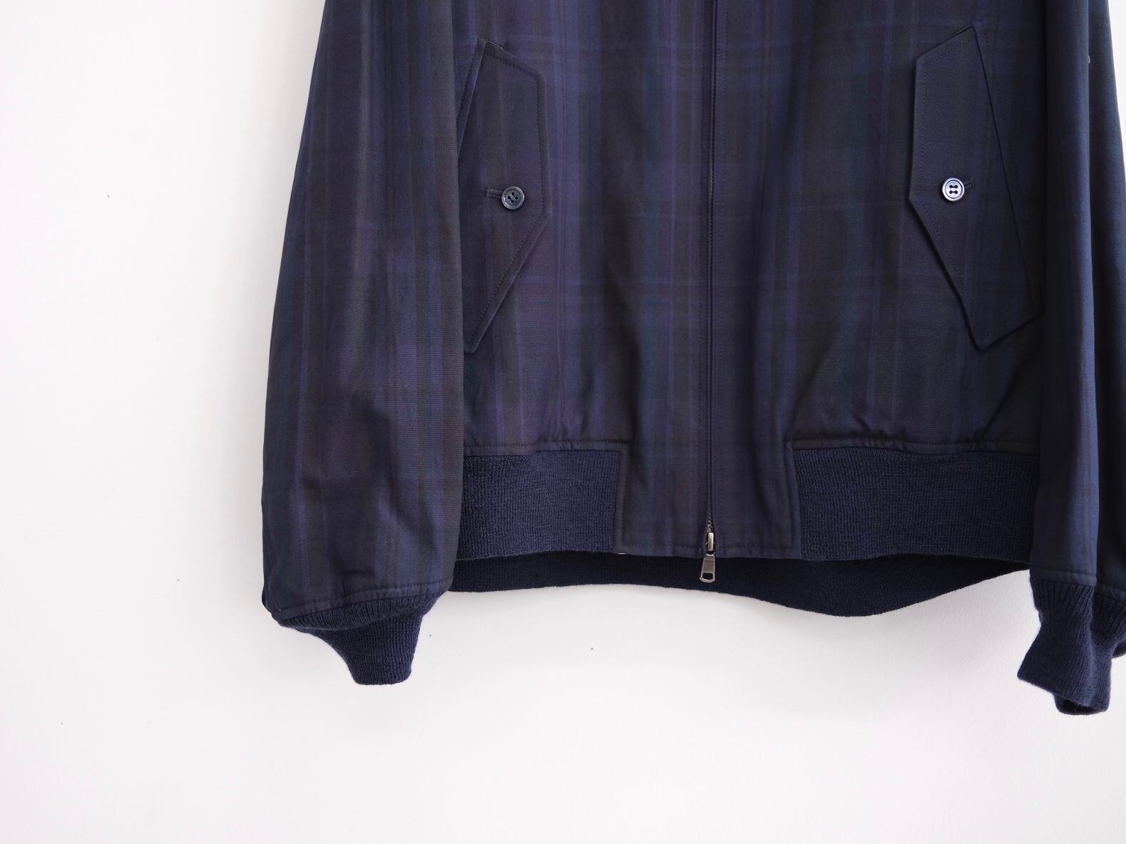 CIOTA” CIOTA × J.PRESS Madras Golf Jacket Navy” | Lapel online store