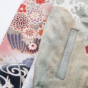 【BJK-M002】Ssize再構築リバーシブル着物ボンバー KIMONO REVERSIBLE BOMBER JACKET