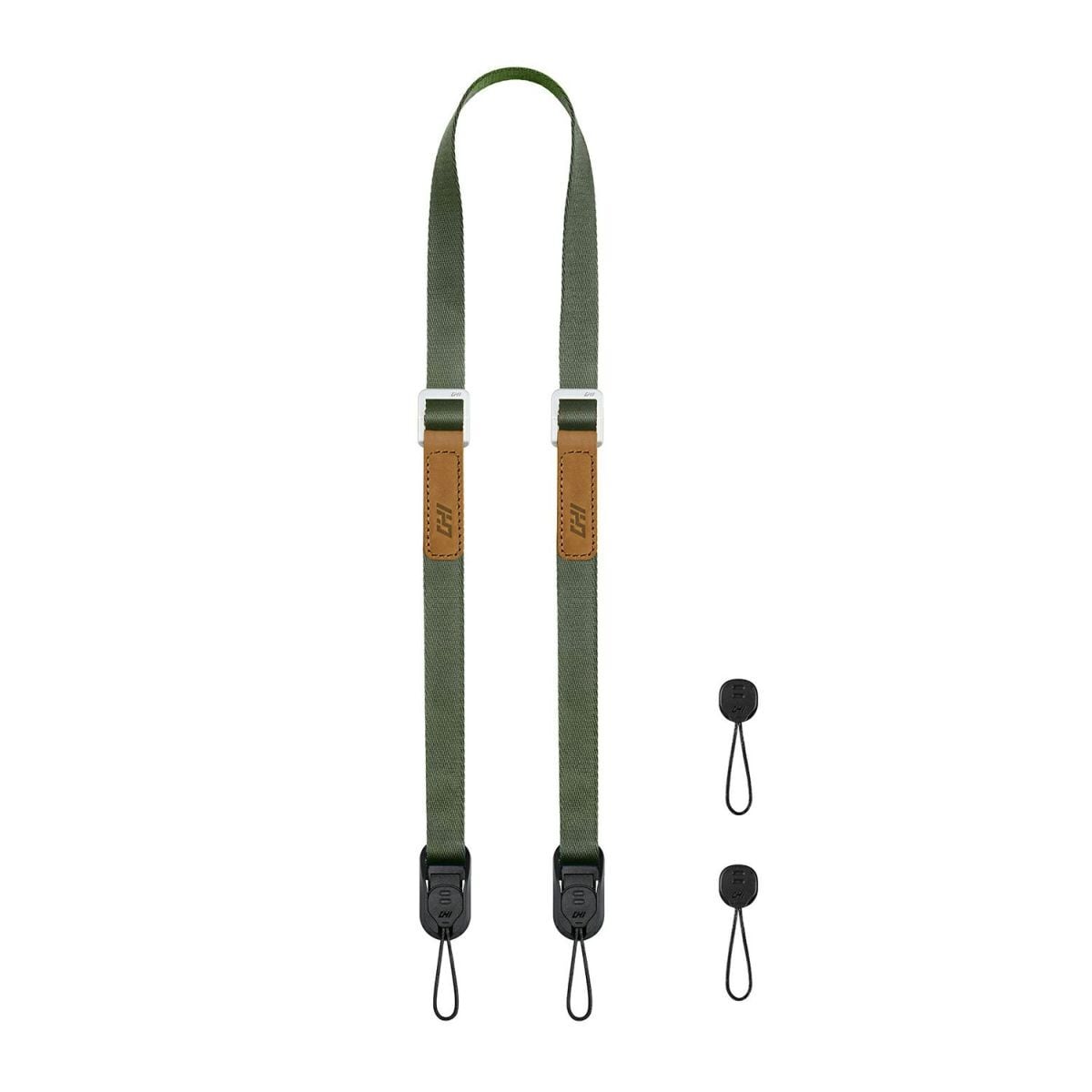CHI(シーエイチアイ) LEVO AIR(レヴォ エア) ネックストラップ マグドットアンカー4個入 オリーブグリーン【JLA01G】