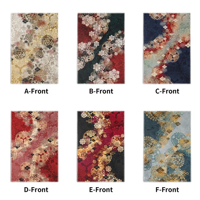 和柄　華やかタオル6枚セット