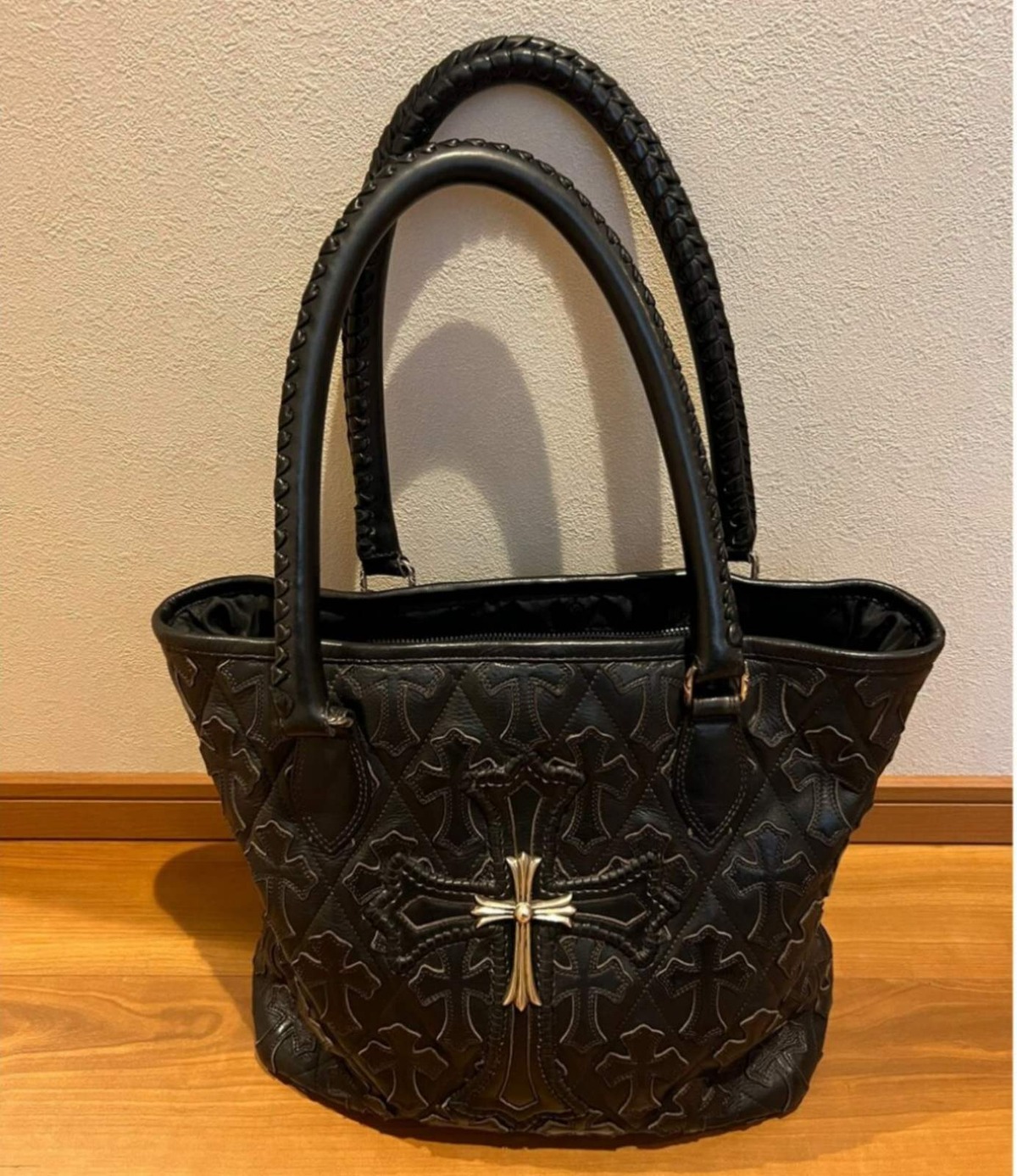 CHROME HEARTS クロムハーツ クロスセメタリー トートバッグ 
