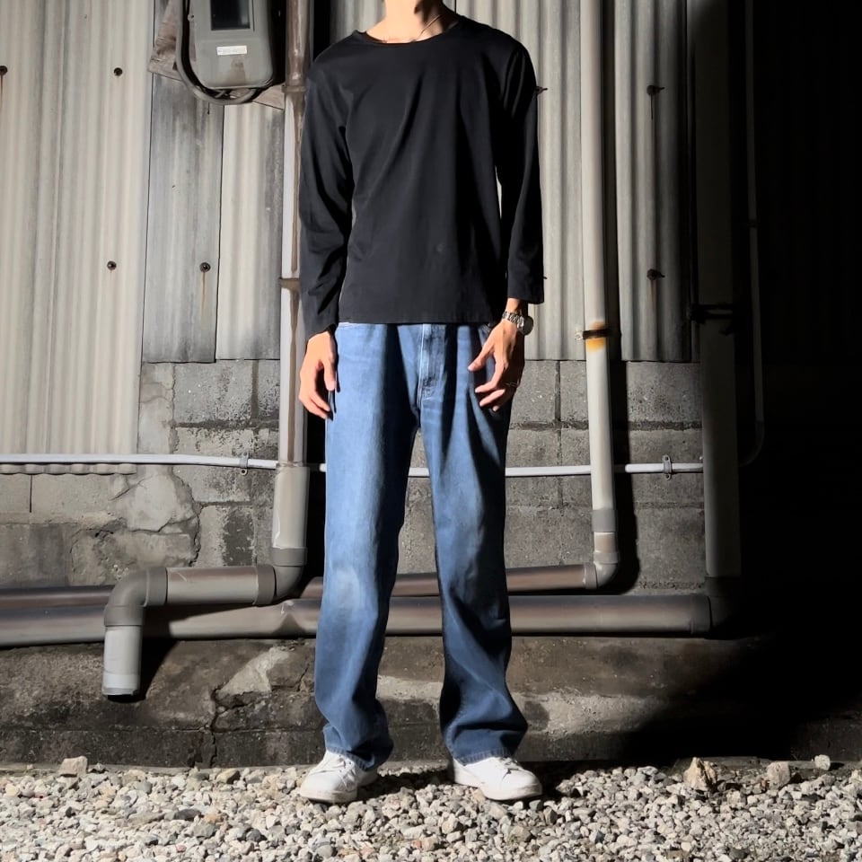 【激レア】90s ケンゾー KENZO JEANS 両面刺繍ロゴ Tシャツ 北斎