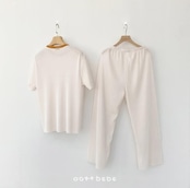 OOTTBEBE 26/SM (Mom)バビーフリース上下セット