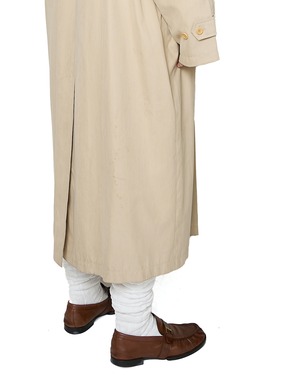 GUCCI "Polyester / Nylon Gabardine Soutien Collar Coat"