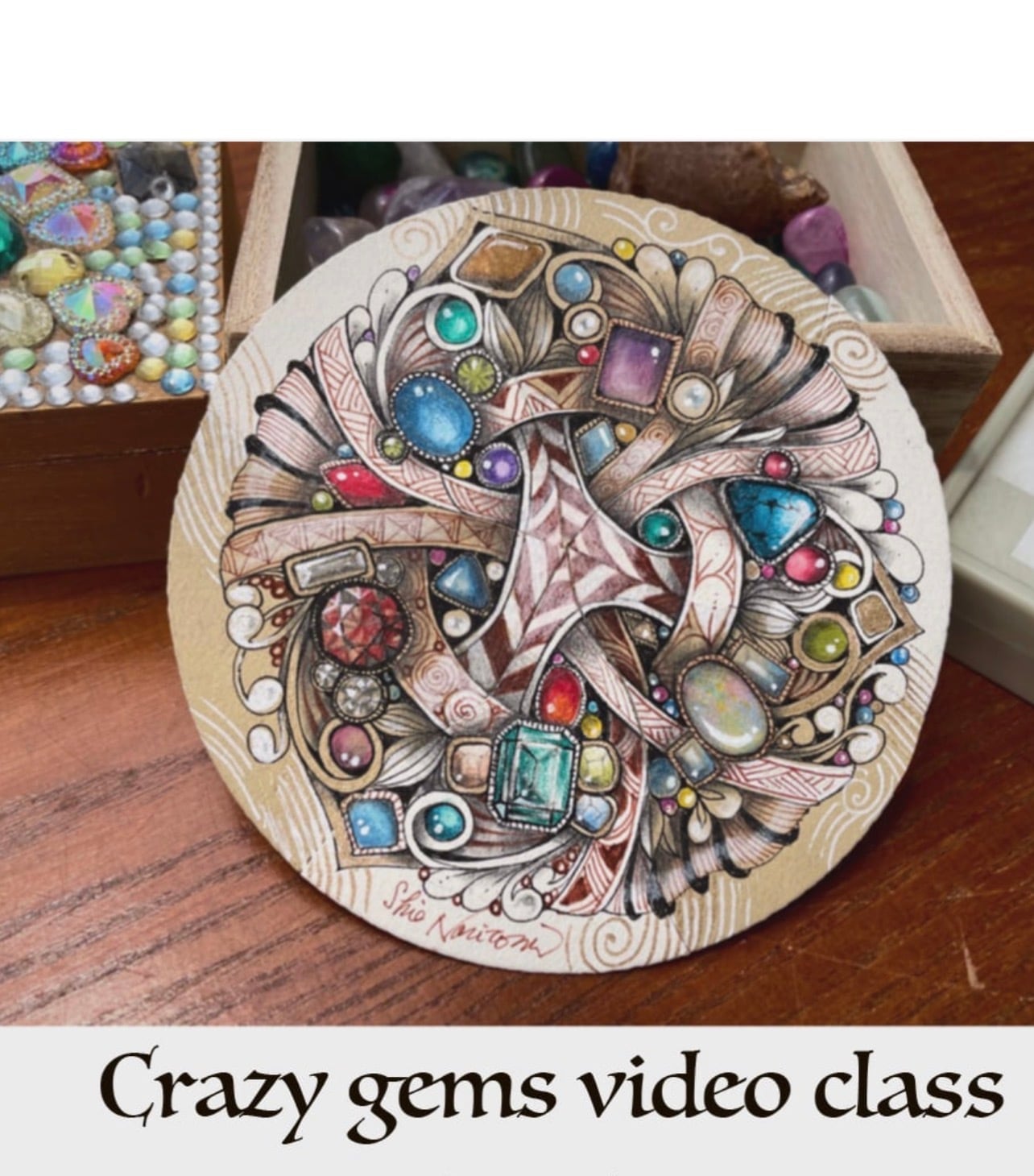 Video Class】Crazy Gems Class / クレイジージェムクラス | 成冨史絵