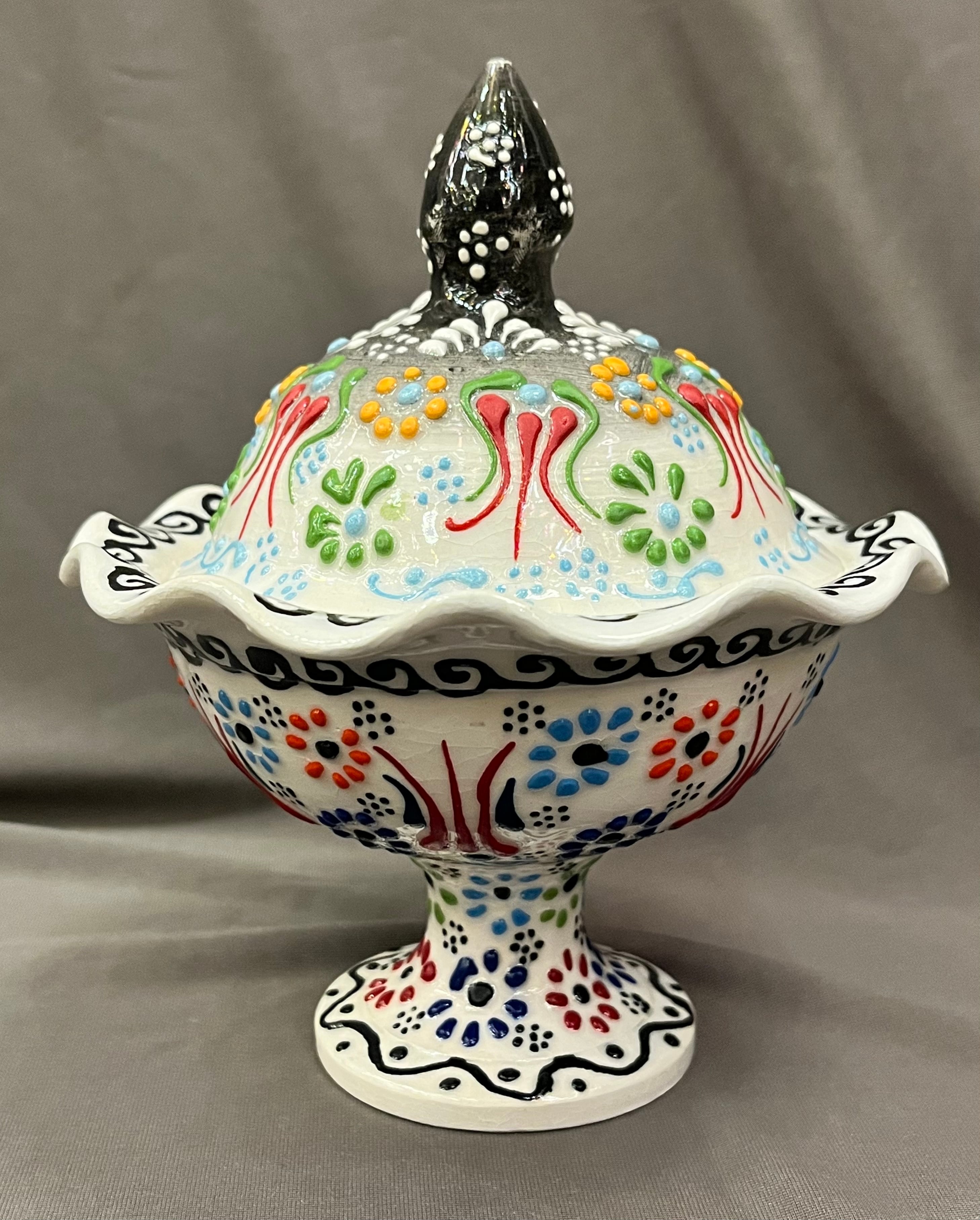 トルコ　ハンドメイド磁器　ザクロ置物 トルコ雑貨 | zakurotokyo